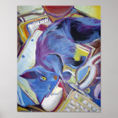 Katze und Maus Poster (Vorne)