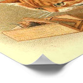 "Katze und Maus" Poster (Ecke)