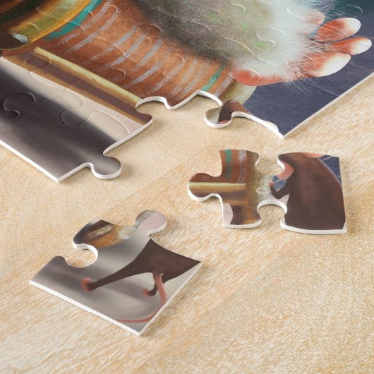 Katze und Maus Puzzle (Seite)