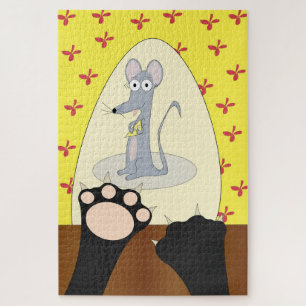 Katze und Maus Puzzle