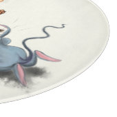 Katze und Maus - Schachschneiden Schneidebrett (Ecke)