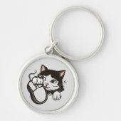 Katze und Maus Schlüsselanhänger (Vorne)