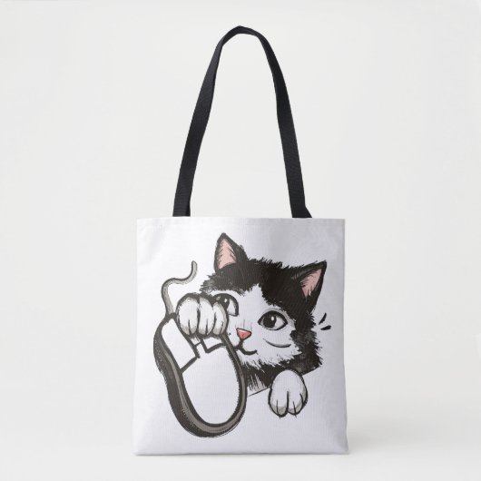 Katze und Maus Tasche (Vorderseite)