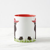 Katze und Maus Tasse (Zentrum)