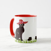 Katze und Maus Tasse (Vorderseite Links)