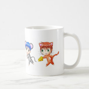 Katze und Maus - Tasse