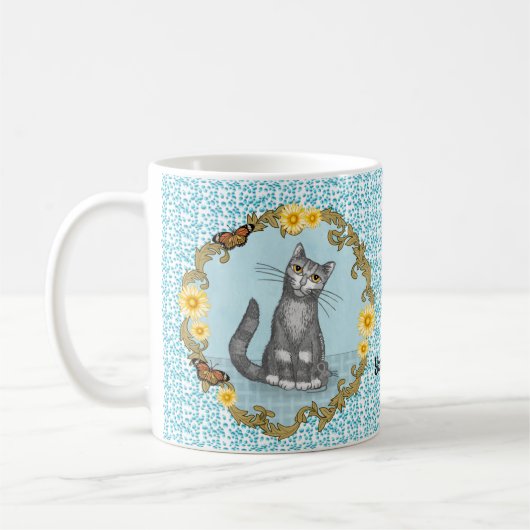 Katze und Maus Tasse (Links)