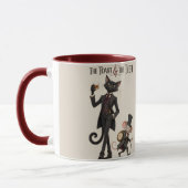 Katze und Maus Unfug Tasse (Links)