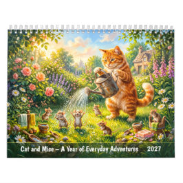 Katze und Mäuse - Ein Jahr voller alltäglicher Abe Kalender