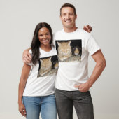 Katze und Meerschweinchen T-Shirt (Unisex)