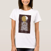 Katze und Mond T-Shirt (Vorderseite)