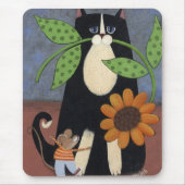 Katze und Mousepad (Vorne)