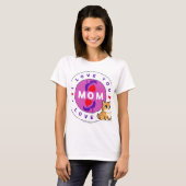 Katze und Mutter Design T-Shirt (Vorne ganz)