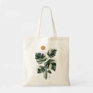 Katze und Pflanze 11 Tragetasche