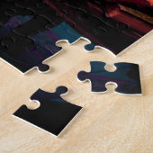 Katze und Rabe Poe Stimmung Puzzle (Seite)