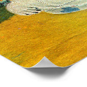 Katze und Schmetterling, Suzuki Harunobu Poster (Ecke)