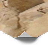 Katze und Sphinx. Poster (Ecke)