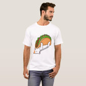 Katze und Taco T-Shirt (Vorne ganz)