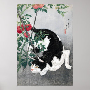 Katze und Tomato, Takahashi Shotei Poster