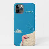 Katze und Wolke Case-Mate iPhone Hülle (Rückseite)