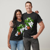 Katze und Zimmerpflanzen T-Shirt (Unisex)