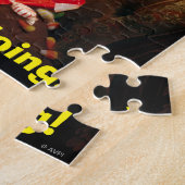 Katze unter dem Candy Ecket Puzzle (Seite)