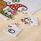 Katze unterm Baum Puzzle (Seite)