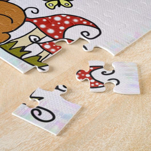 Katze unterm Baum Puzzle (Seite)