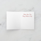 Katze - Valentinkarte Feiertagskarte (Innenseite)