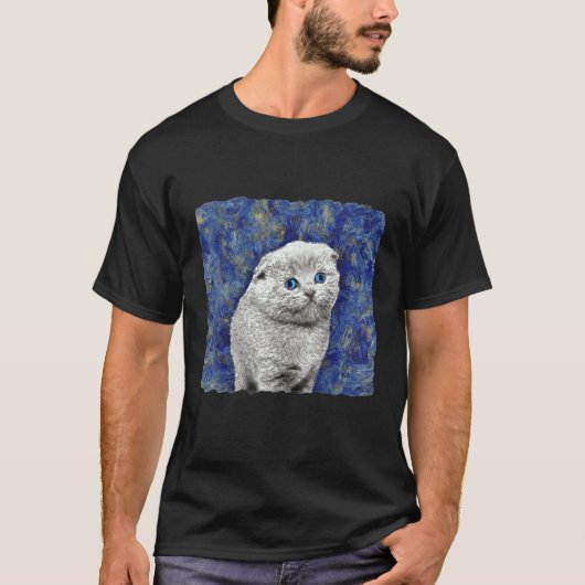 Katze Van Gosh 1 T-Shirt (Vorderseite)