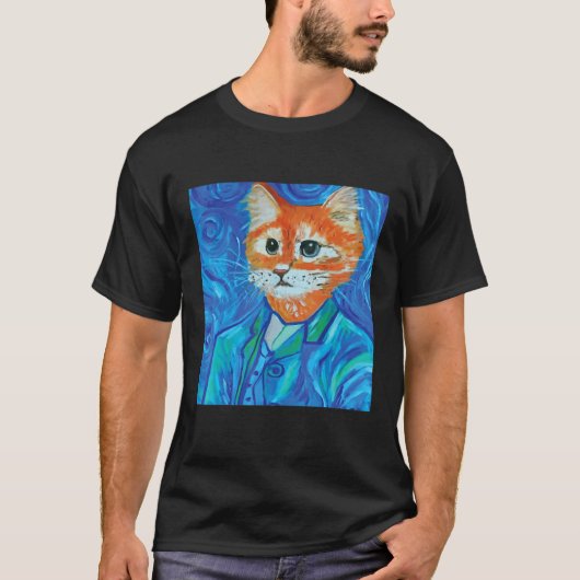 Katze Van Gosh 3 T-Shirt (Vorderseite)