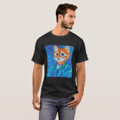Katze Van Gosh 3 T-Shirt (Vorne ganz)