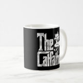 Katze Vater Der Katvater Crazy Lazy Katze Vater Ki Kaffeetasse (VorderseiteRechts)