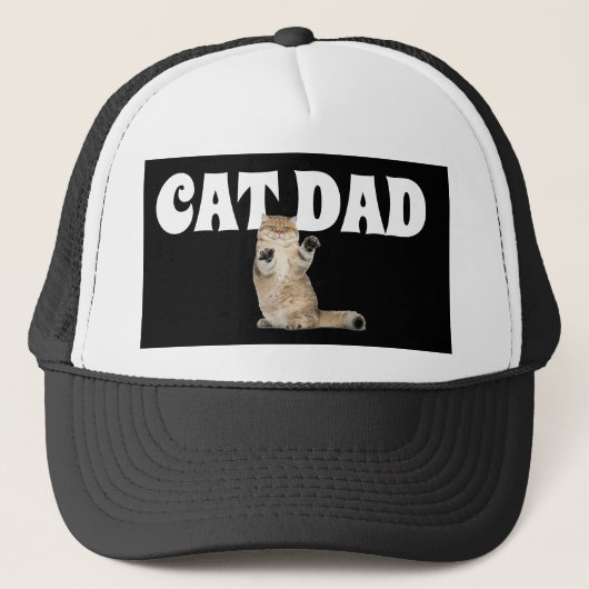 KATZE-VATER-KABEL-HATTEN TRUCKERKAPPE (Vorderseite)