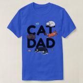 Katze Vater Katze Katze Mann Daddy Kitty Meow (1) T-Shirt (Design vorne)