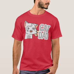Katze Vater Niedlich Katze Sweet Kitten Katze Vate T-Shirt