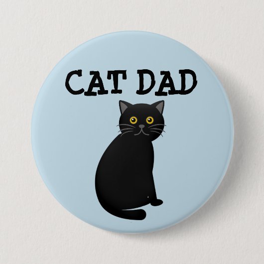 KATZE-VATER-SCHALTFLÄCHE BUTTON (Vorderseite)