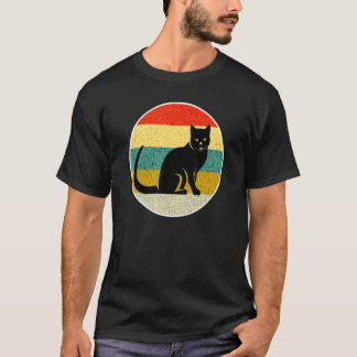 Katze Vintage T-Shirt