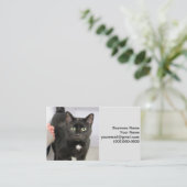 Katze Visitenkarte (Stehend Vorderseite)