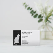 Katze Visitenkarte (Stehend Vorderseite)