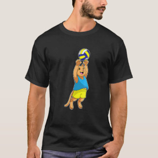 Katze Volleyball Sport T-Shirt