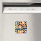 Katze von Koi Pond Magnet (In Situ (Geschirrspüler))