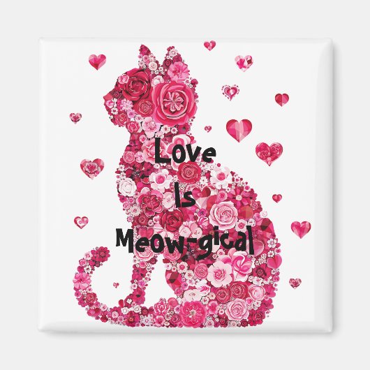 Katze von Rose Magnet (Vorne)