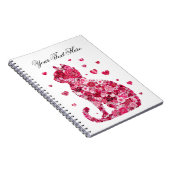 Katze von Rose Notizblock (Rechte Seite)