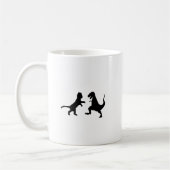 Katze vs. t-rex kaffeetasse (Links)