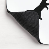 Katze vs. t-rex mousepad (Ecke)