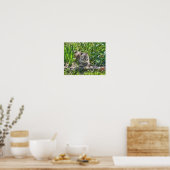 Katze während Eclipse Poster (Küche)
