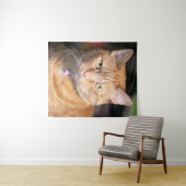 Katze Wandteppich (Beispiel (Horizontal))