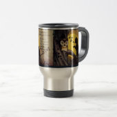 Katze warnt Eule Halloween Kaffeetasse (VorderseiteRechts)