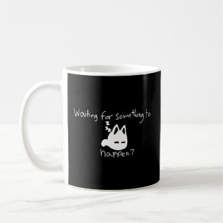 Katze Wartete, um etwas zu tun Omori Cat Insu Kaffeetasse